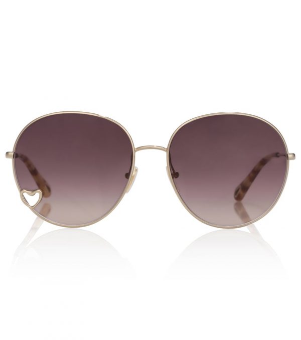 Aimée round sunglasses