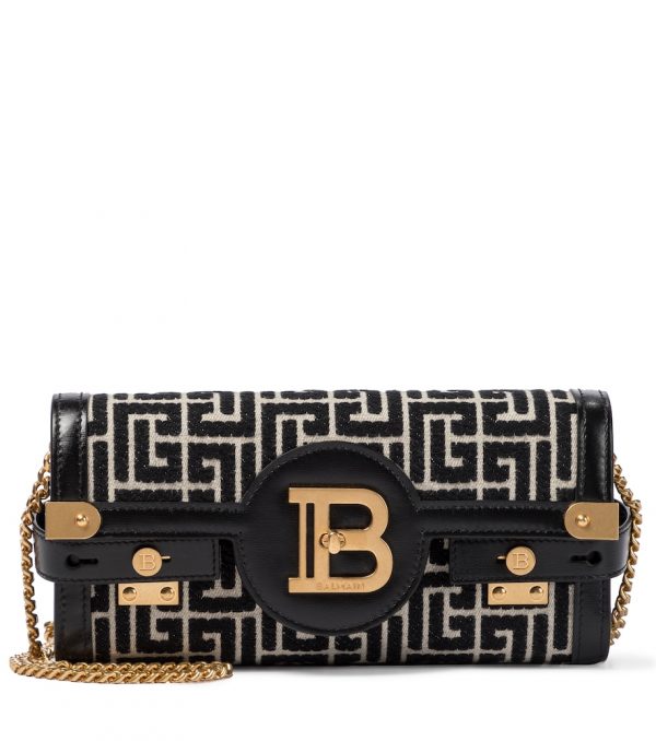 B-Buzz 23 Small jacquard crossbody bag