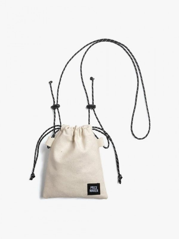 Canvas Saddle Bag Ivory