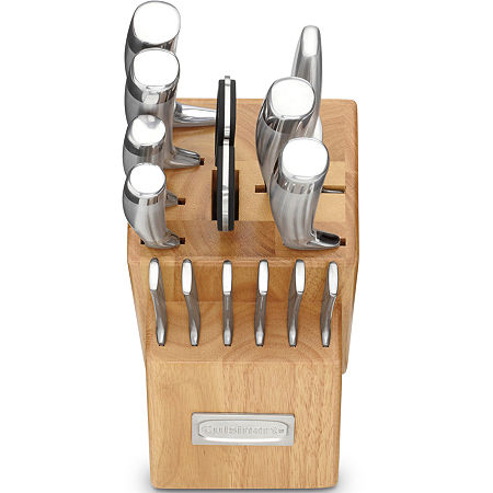 Cuisinart Professional 15-pc. Stainless Steel Cutlery Block Set, One Size , Silver