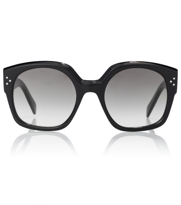 D-frame acetate sunglasses