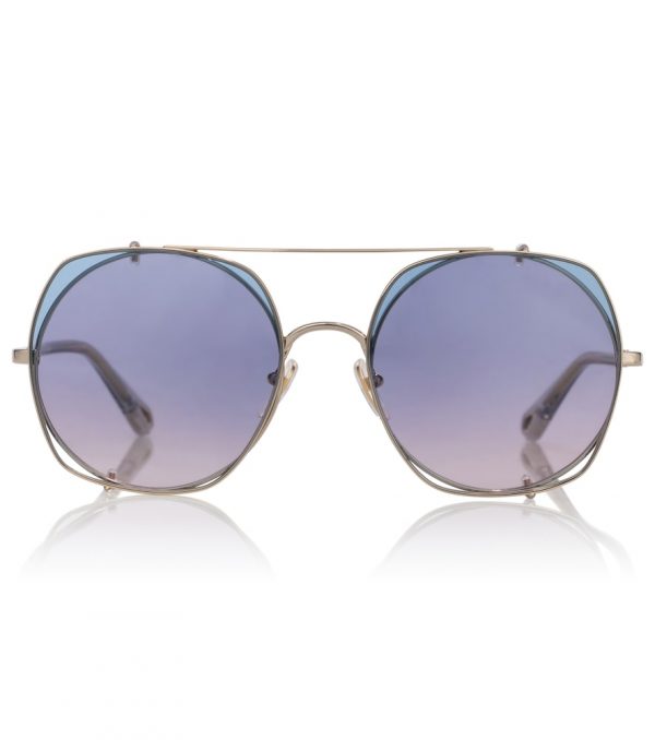 Demi aviator sunglasses