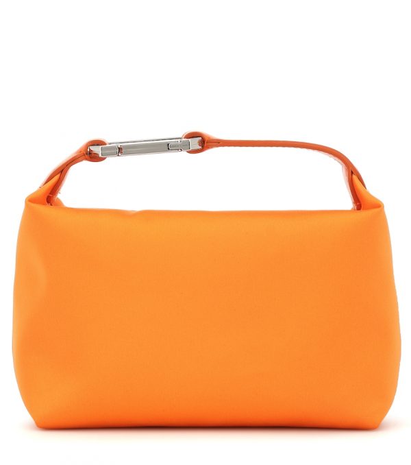 Exclusive to Mytheresa - Moonbag satin clutch