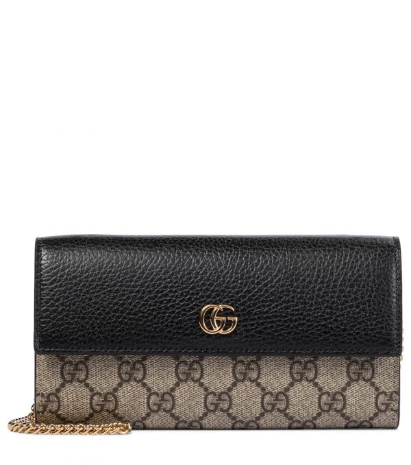 GG Marmont leather clutch