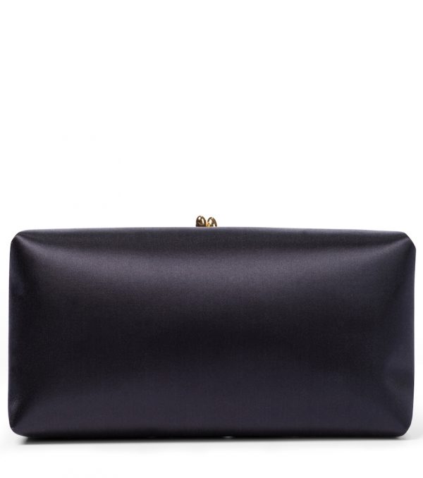 Goji Small satin clutch