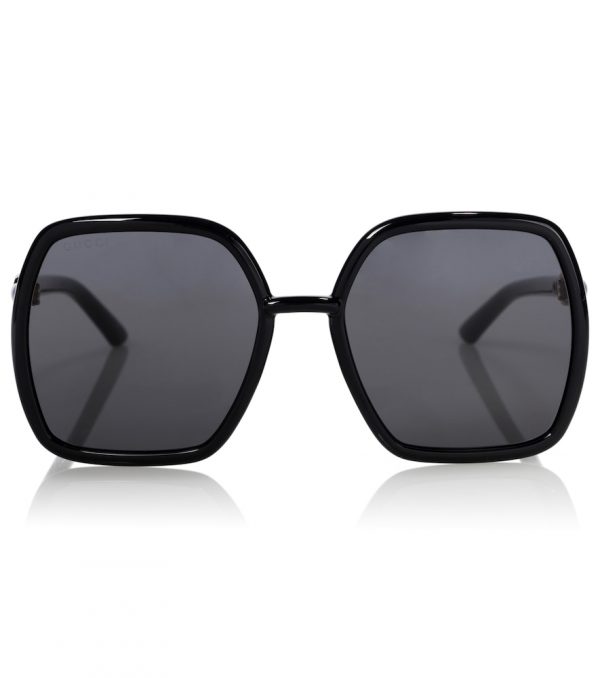 Horsebit oversized sunglasses