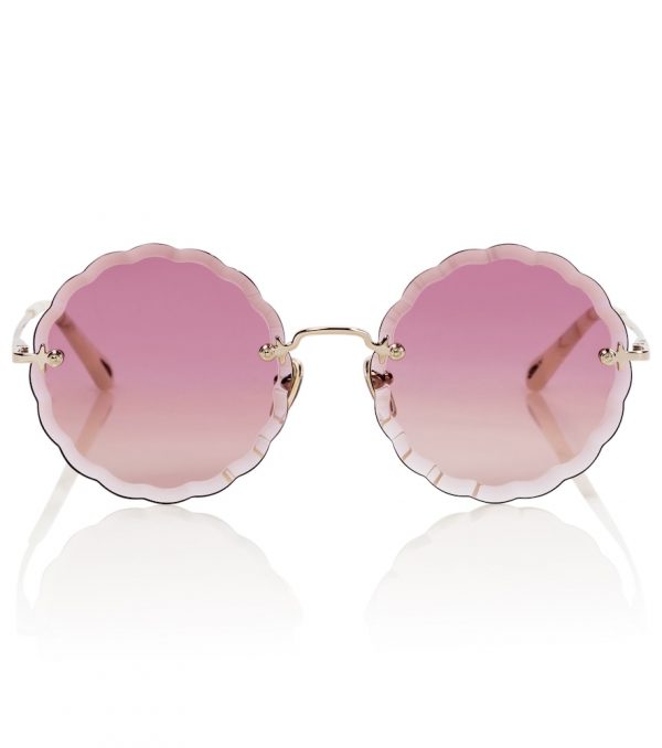 Rosie Petite round sunglasses
