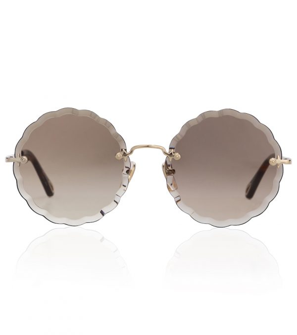 Rosie Petite round sunglasses