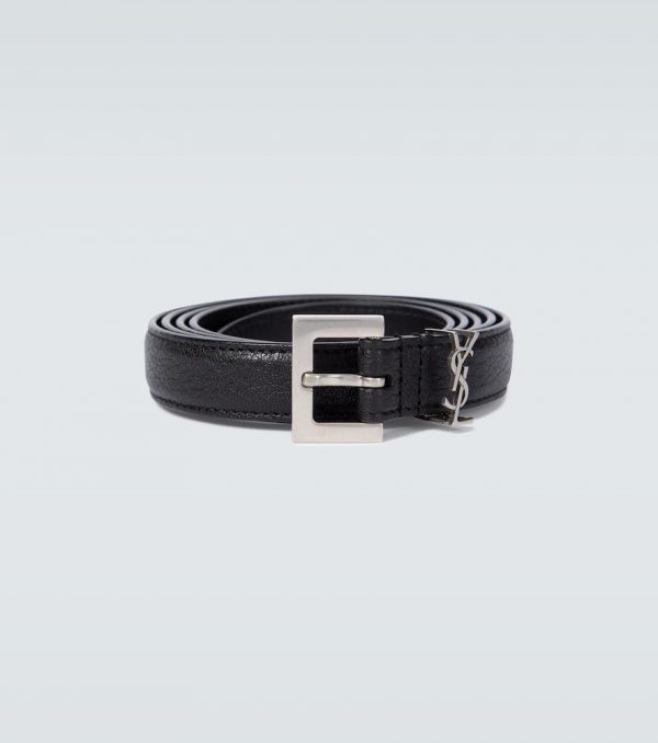 YSL leather belt