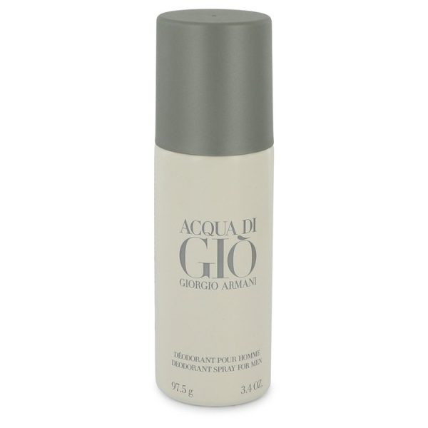 Acqua Di Gio Cologne by Giorgio Armani - 3.4 oz Deodorant Spray (Can)