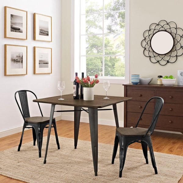 Alacrity 36" Square Wood Dining Table