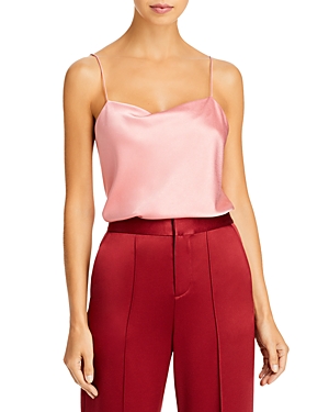 Alice and Olivia Harmon Drapey Camisole Top