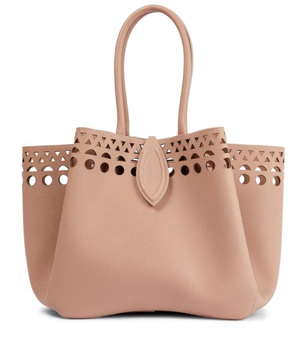 Angèle 25 leather tote