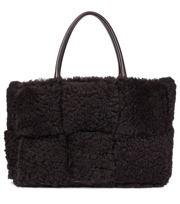 Arco shearling tote