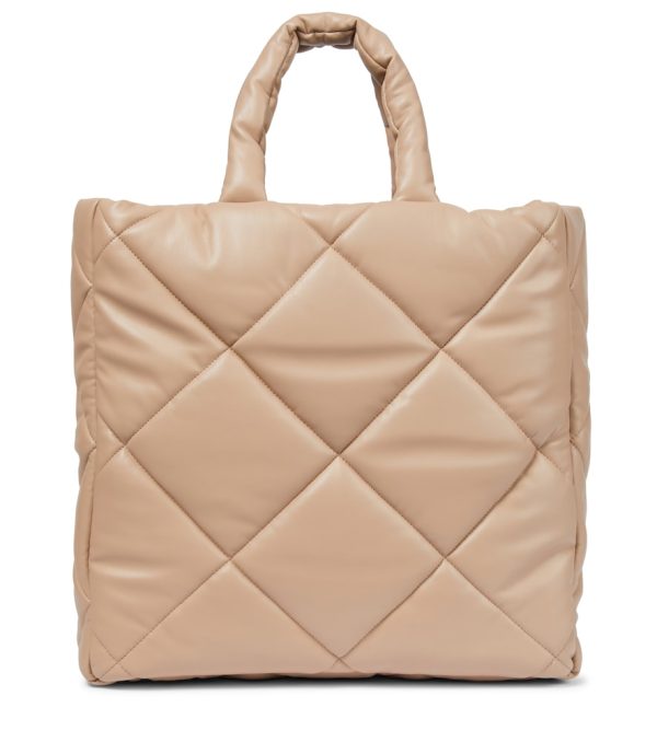 Assante quilted faux leather tote