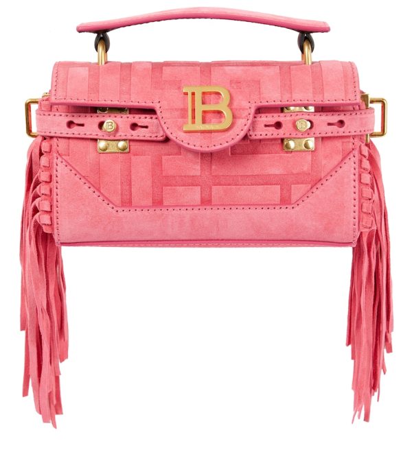 B-Buzz 19 suede crossbody bag