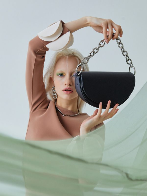 BBYB BELL Atti Saddle Cross Bag (Jade Black)