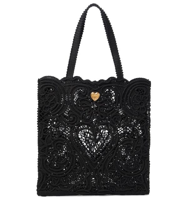 Beatrice lace tote