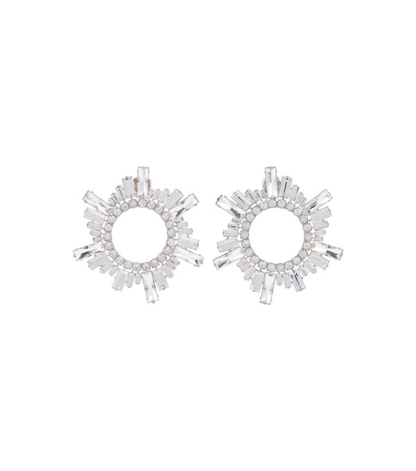 Begum crystal-embellished earrings