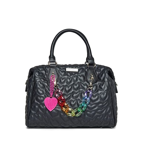 Betsey Johnson Rainbow Connections Satchel