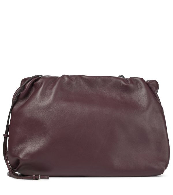 Bourse Large leather clutch