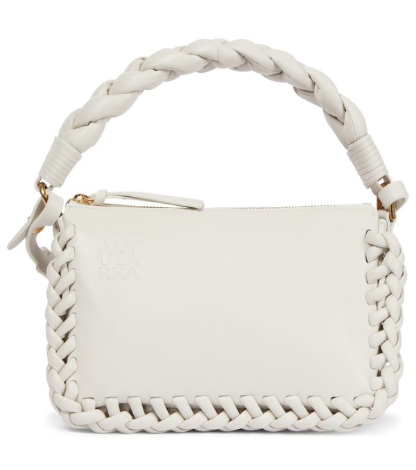 Braid Mini leather crossbody bag