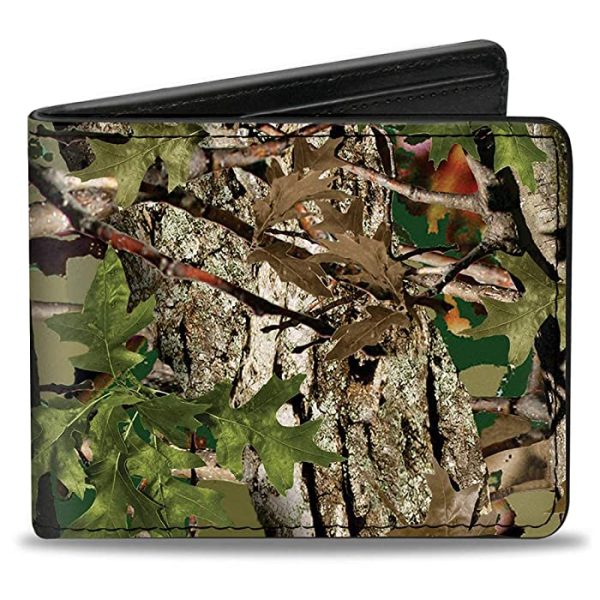 Buckle-Down PU Bifold Wallet - Hunting Camo