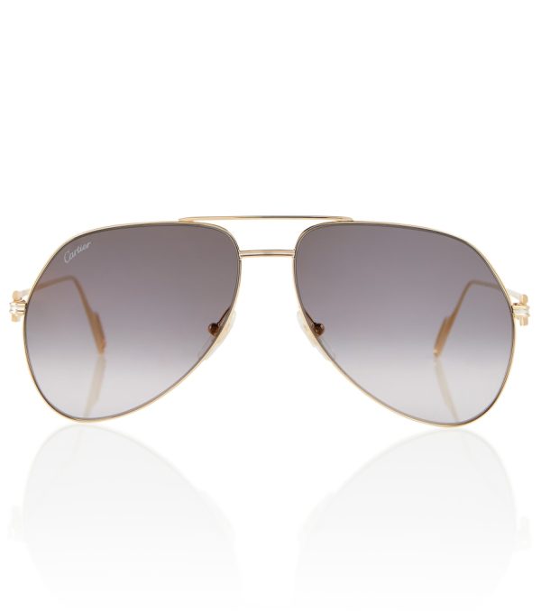 C de Cartier aviator sunglasses