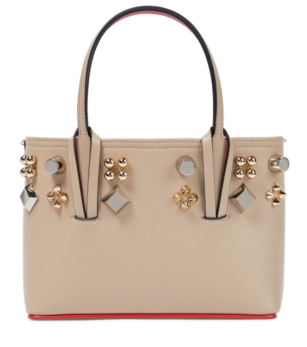 Cabata Mini embellished leather tote