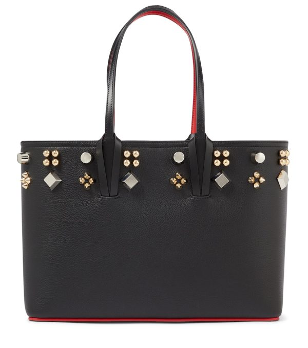 Cabata stud-embellished leather tote