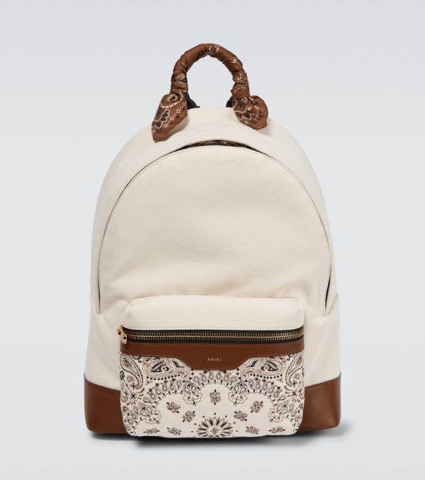 Canvas bandana backpack