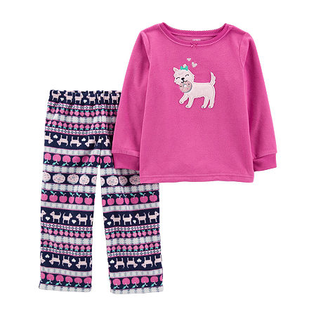Carter's Toddler Girls 2-pc. Pant Pajama Set, 2t , Purple