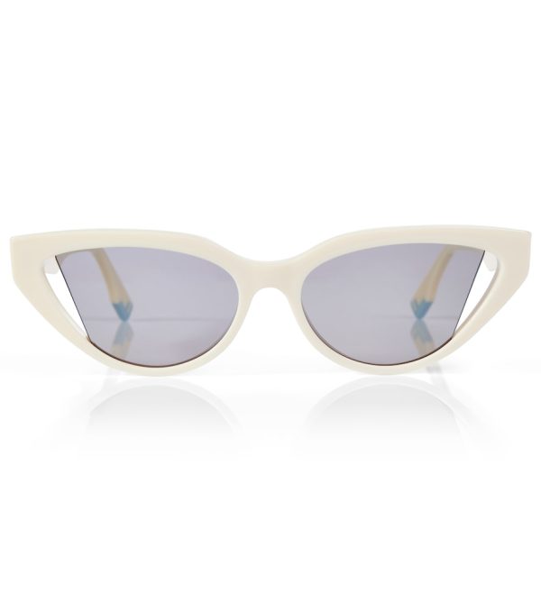 Cat-eye acetate sunglasses