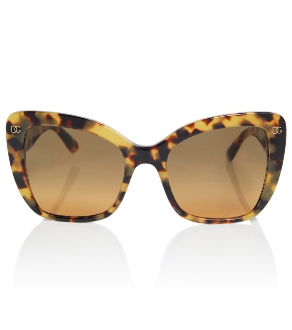 Cat-eye acetate sunglasses