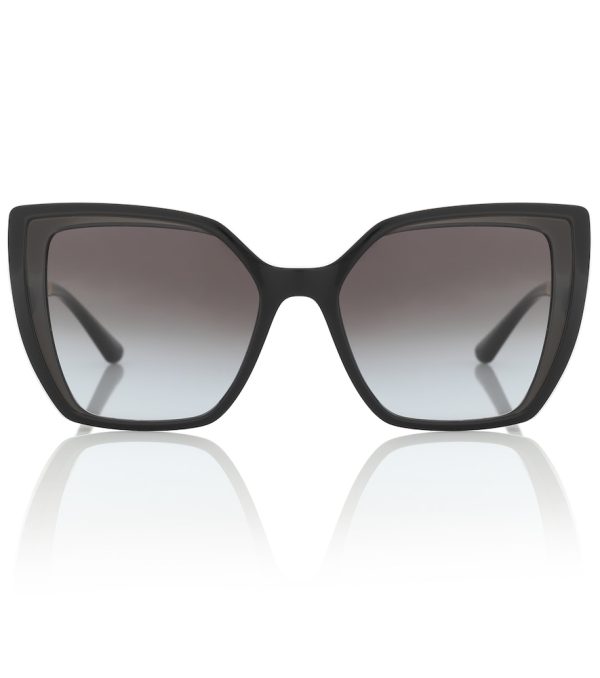 Cat-eye acetate sunglasses