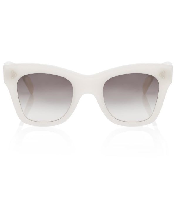 Cat-eye acetate sunglasses