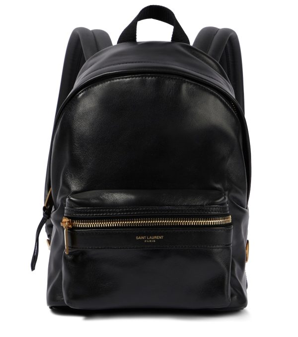 City Toy Mini leather backpack