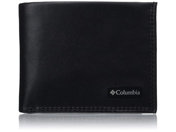 Columbia Men's Leather Extra Capacity Slimfold Wallet