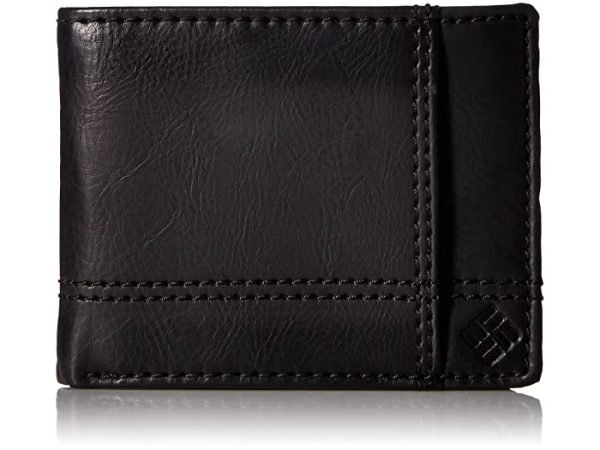 Columbia Men's Leather Traveler Wallet