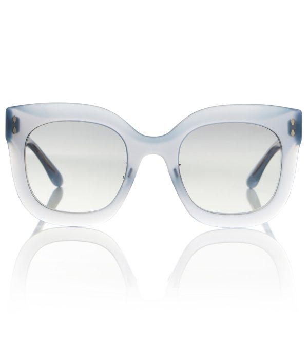 D-frame acetate sunglasses