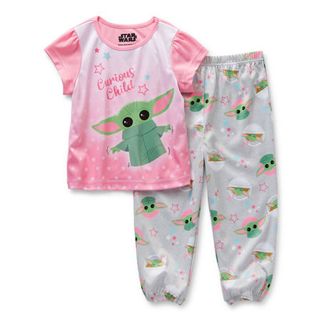 Disney Toddler Girls 2-pc. Star Wars Pant Pajama Set, 2t , Pink
