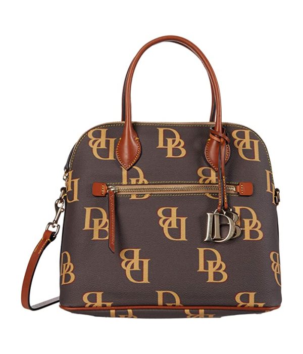 Dooney & Bourke Monogram Large Domed Satchel