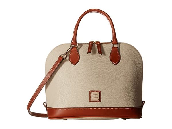 Dooney & Bourke Pebble Zip Zip Satchel