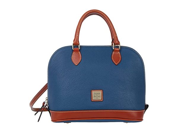 Dooney & Bourke Pebble Zip Zip Satchel