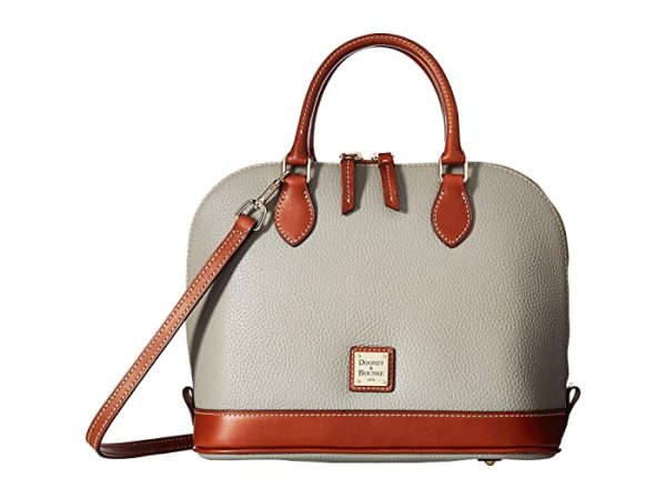 Dooney & Bourke Pebble Zip Zip Satchel