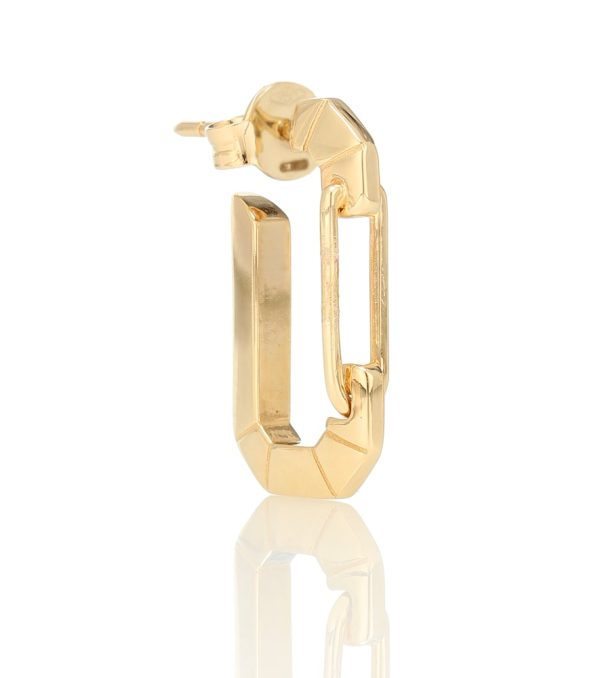 EÉRA 18kt gold single hoop earring