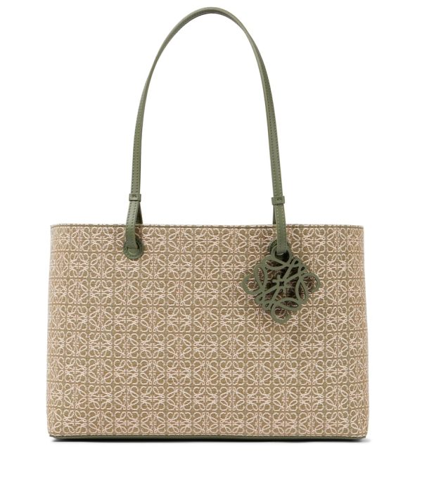 East West Anagram jacquard tote