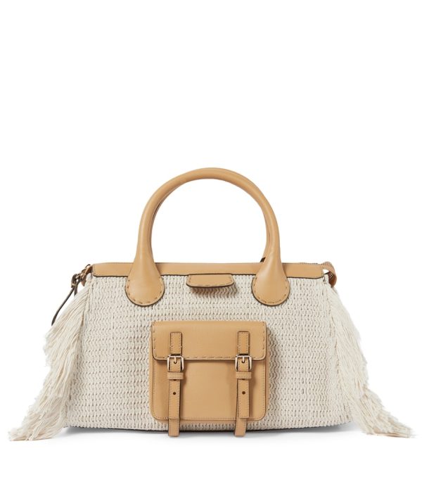 Edith Medium fringed tote