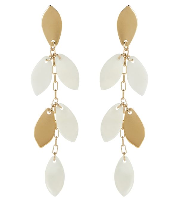 El Condor embellished drop earrings