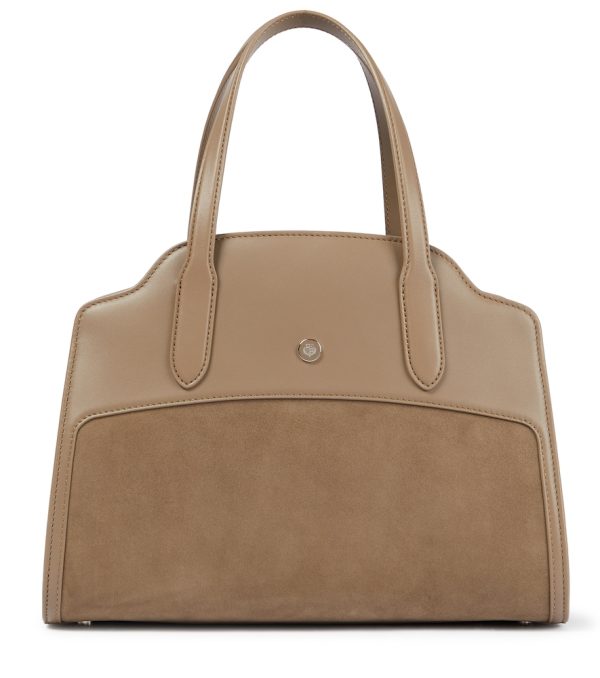 Exclusive to Mytheresa - Sesia M suede and leather tote